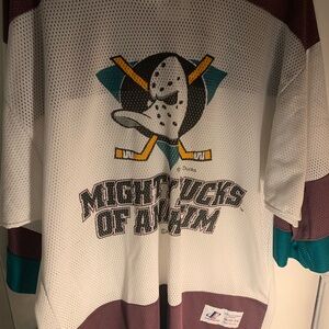 Logo Athletic Mighty Duck Mesh Jersey